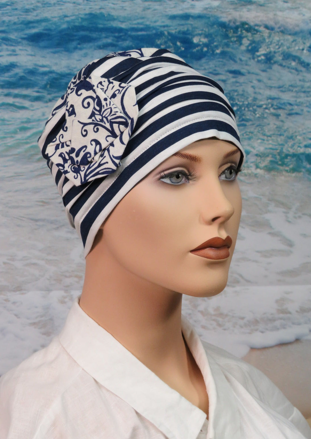 Maritime Kopfbedeckung Damen