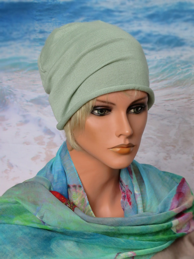 Leichte Mütze Damen Beaniemütze Gute Laune