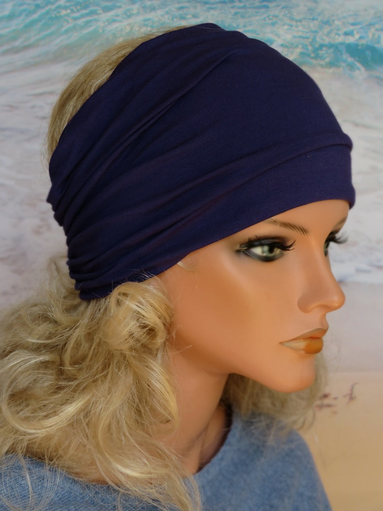 Stirnband +Königsblau+