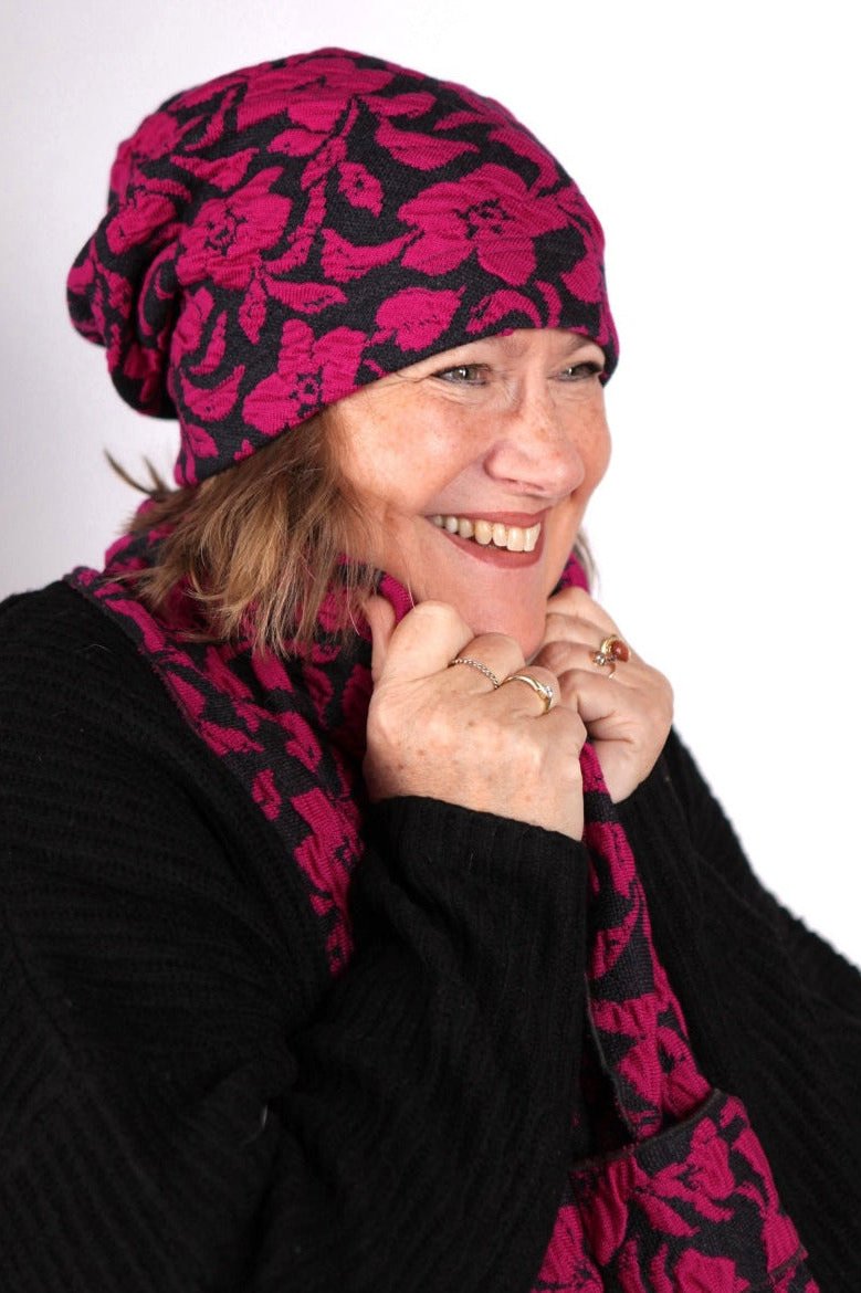 "Warme Mütze Damen„