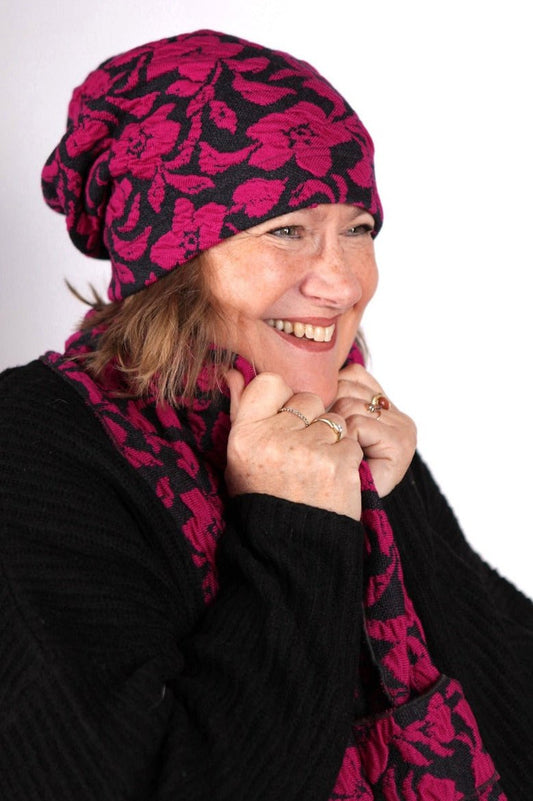 "Warme Mütze Damen„
