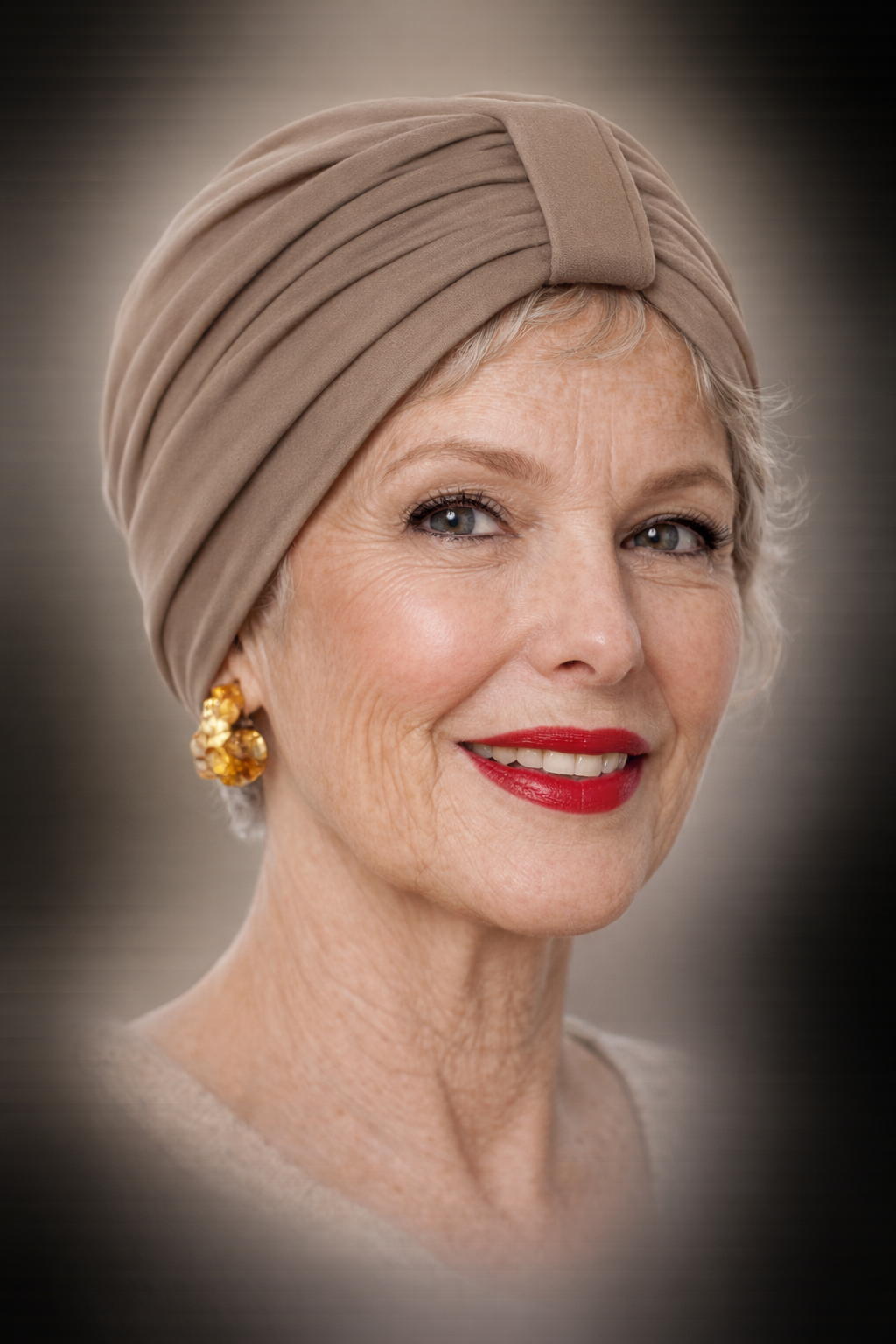 Frau mit Turban