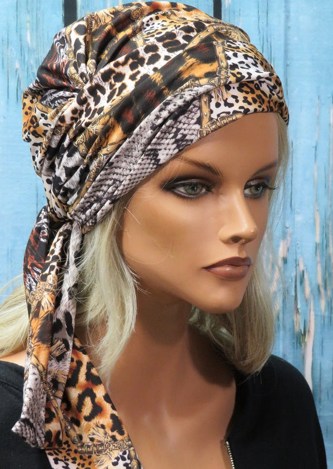 Tücher statt Perücke