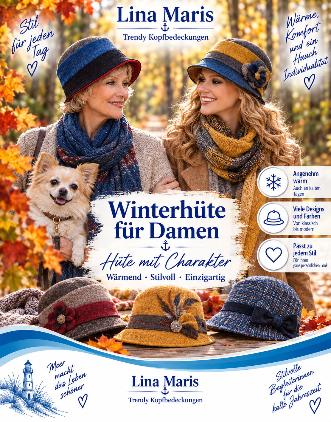 Winterhüte für Damen-Hüte mit Charakter