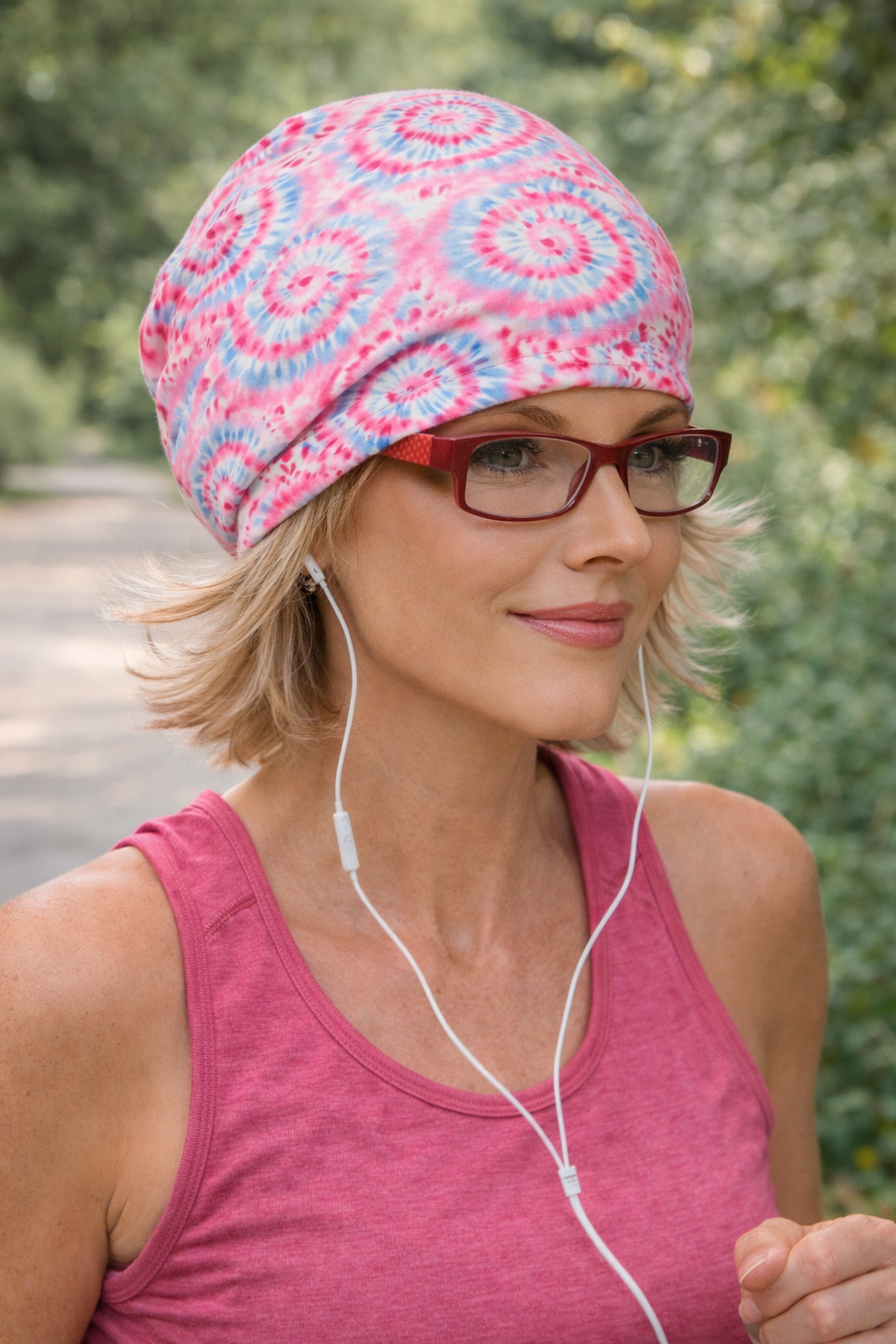 Bequeme Beanie Mütze für Damen ideal für Sport Bewegung und Alltag