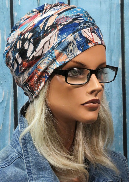 Trendy Turbane leichte Tücher Kopfbedeckungen auch bei Chemotherapie Alopezie